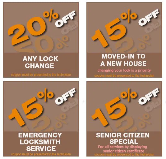 Colonicaltown South FL Locksmith, Colonicaltown South, FL 407-917-0917 - coupon19-set-four